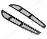 Exotic Car Gear Rear Window Louvers (Dry Carbon Fiber) for Ferrari F430 Spider / 16M