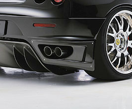Fabulous Aero Rear Bumper Exhaust Duct Covers (Carbon Fiber) for Ferrari F430