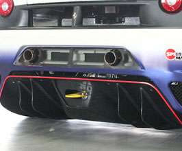 RSD Aero Rear Diffuser Fins (Carbon Fiber) for Ferrari F430 Coupe / Spider