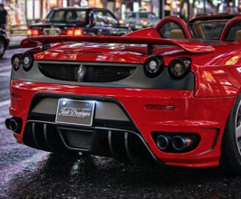 Job Design NEOTENY Aero Rear Bumper (FRP) for Ferrari F430 Coupe / Spider