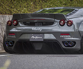 Liberty Walk LB Rear Diffuser (FRP) for Ferrari F430