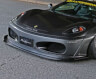 Liberty Walk LB Front Under Diffuser for Ferrari F430 Coupe / Spider