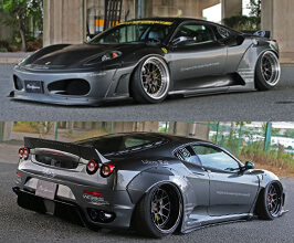 Liberty Walk LB Works Complete Wide Body Lip Kit for Ferrari F430