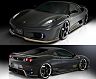 ROWEN World Platinum Aero Spoiler Lip Kit for Ferrari F430 Coupe / Spider