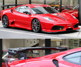 RSD Aero Spoiler Lip Kit with Rear Wing for Ferrari F430 Scuderia