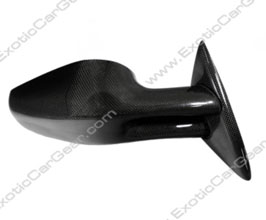 Exotic Car Gear OE Style Wing Mirror Housings (Dry Carbon Fiber) for Ferrari F430 Coupe / Spider / Scuderia / 16M