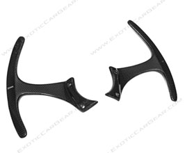 Exotic Car Gear GT Style Paddle Shifters (Dry Carbon Fiber) for Ferrari F430 Coupe / Spider / Scuderia / 16M