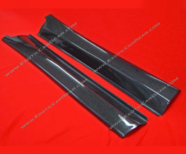 Exotic Car Gear Door Sills - No Logo (Dry Carbon Fiber) for Ferrari F430 Spider / Scuderia / 16M