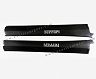 Exotic Car Gear Door Sills with Embedded Logo (Dry Carbon Fiber) for Ferrari F430 Spider / Scuderia / 16M