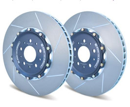 GiroDisc Rotors - Rear (Iron) for Ferrari F430 with CCM Brakes