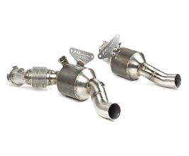 FABSPEED Sport Catalytic Converters - 200 Cell (Stainless) for Ferrari F8 Tributo / Spider