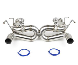 FABSPEED Valvetronic X-Pipe Exhaust System (Stainless) for Ferrari F8 Tributo / Spider