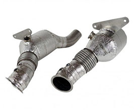 Novitec Sport Metal Catalyst Pipes Set (Stainless) for Ferrari F8