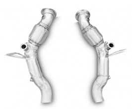 Tubi Style Cat Bypass Pipes (Stainless) for Ferrari F8