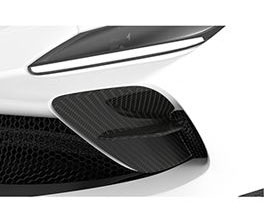 1016 Industries Front Bumper Duct Inserts (Carbon Fiber) for Ferrari F8