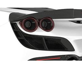 1016 Industries Aero Rear J Vents (Carbon Fiber) for Ferrari F8 Tributo