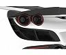 1016 Industries Aero Rear J Vents (Carbon Fiber) for Ferrari F8 Tributo