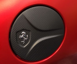 Capristo Gas Door Cover (Carbon Fiber) for Ferrari F8