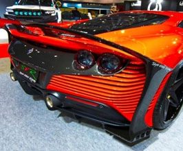 Auto Veloce SVR Super Veloce Racing Aero Rear Bumper for Ferrari F8