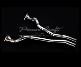 Power Craft Front Cat Bypass Pipes (Stainless) for Ferrari FF