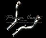 Power Craft Front Cat Bypass Pipes (Stainless) for Ferrari Portofino