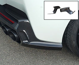 Novitec Aero Rear Bumper Side Attachments (Carbon Fiber) for Ferrari Portofino