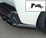 Novitec Aero Rear Bumper Side Attachments (Carbon Fiber)