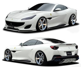 ROWEN World Platinum Aero Spoiler Lip Kit (FRP) for Ferrari Portofino