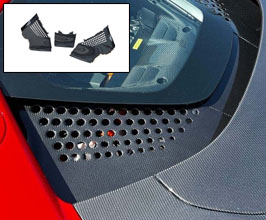 Novitec Rear Engine Boot Lid Cover (Carbon Fiber) for Ferrari SF90 Stradale