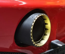 Capristo Exhaust Tips (Carbon Fiber) for Ferrari SF90