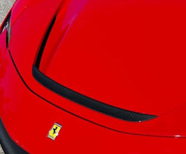 Novitec Front Hood Duct Insert (Carbon Fiber) for Ferrari SF90