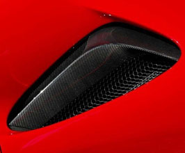 Novitec Side Wall Air Guides (Carbon Fiber) for Ferrari SF90 Stradale / Spider