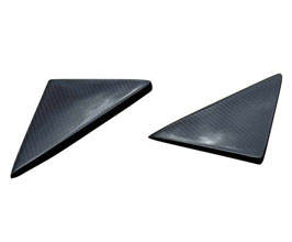 Novitec Side Window Triangle Covers (Carbon Fiber) for Ferrari SF90 Spider