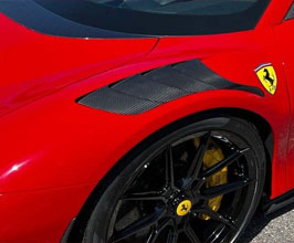 Novitec Race Front Fenders with Vents (Carbon Fiber) for Ferrari SF90