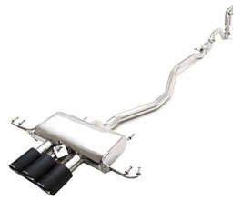 ARMYTRIX Valvetronic Exhaust System with Triple Tips - OE Control (Stainless) for Honda Civic Type-R FL5 K20C
