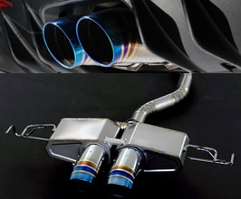 　トップ Js Racing ZX Full Ti Exhaust System - 76RS Regal (Titanium