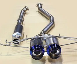 M&M Honda Super Ti Exhaust System - 02B76 (Titanium) for Honda Civic Type-R FL5