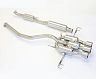 R1 Titan Extra Platinum Ring Exhaust System with Triple Tips (Titanium)