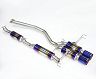 R1 Titan Performa Gold Ring Exhaust System with Dual Tips (Titanium)