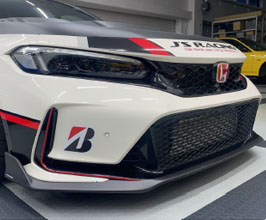 Js Racing Front Lip Spoiler (Dry Carbon Fiber) for Honda Civic Type-R FL5