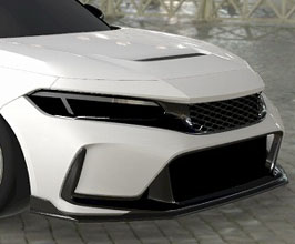 KUHL KRUISE KR-FL5RR Aero Front Lip (FRP) for Honda Civic Type-R FL5