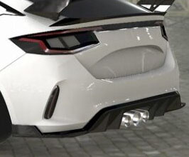 KUHL KRUISE KR-FL5RR Aero Rear Diffuser (FRP) for Honda Civic Type-R FL5