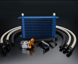 GReddy Circuit Spec Oil Cooler - 10 Row Standard Spec for Honda S2000 AP