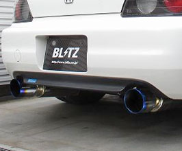 BLITZ NUR-Spec VSR Exhaust System with Burnt Tips (Stainless) for Honda S2000 AP
