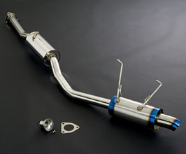 Js Racing SUS Plus Exhaust System with Ti Tip - 60RS (Stainless) for Honda S2000 AP