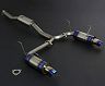 Js Racing SUS Plus Exhaust System with Ti Tips - Dual 70RS (Stainless) for Honda S2000 AP1/AP2