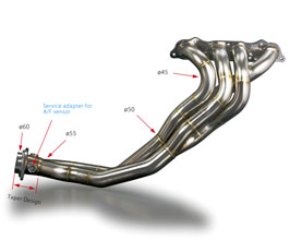 TODA RACING Torquie-Kun Exhaust Manifold - 4-2-1 (Stainless) for Honda S2000 AP1/AP2 F20C/F22C