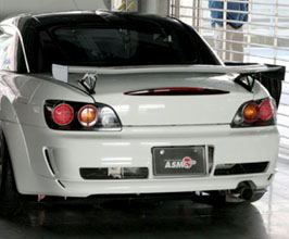 ASM ISDesign Aero Rear Bumper for ASM Over Fenders - Version 08 Type-1 for Honda S2000 AP