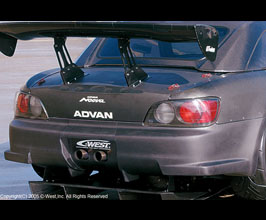 C-West Aero Rear Bumper (PFRP) for Honda S2000 AP