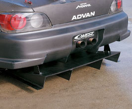 C-West Rear Diffuser (Dry Carbon Fiber) for Honda S2000 AP